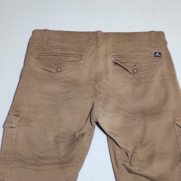 Jack & Jones Paul Cargo Pants men;s size 32 brown colour Tapered fit side pocket - Picture 4 of 16